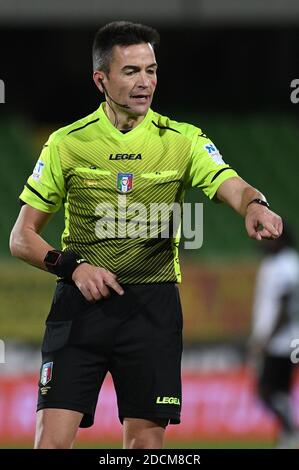 Antonio Rapuano arbitre du match pendant Spezia vs Atalanta, football italien Serie A Match, la Spezia, Italie, 21 Nov 2 - photo .LM/Matteo Papini Banque D'Images