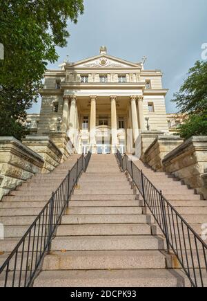 Texas, Waco, palais de justice du comté de McLennan construit en 1901-02 Banque D'Images