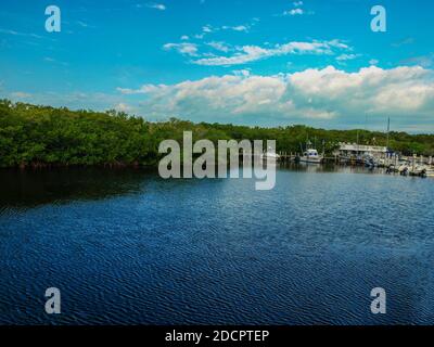 Belles eaux des Keys, Florida Keys, FL, États-Unis Banque D'Images