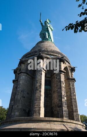 Monument de Herman l'Allemand à Detmold, Allemagne Banque D'Images
