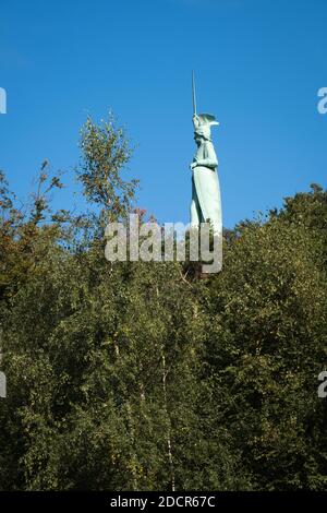 Monument de Herman l'Allemand à Detmold, Allemagne Banque D'Images