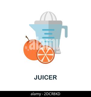 Icône centrifugeuse. Un élément simple de la collection d'appareils électroménagers. Icône Creative Juicer pour la conception Web, les modèles, les infographies et bien plus encore Illustration de Vecteur