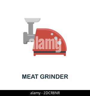 Icône Moulin à viande. Un élément simple de la collection d'appareils électroménagers. Icône Creative Meat Grinder pour la conception web, les modèles, les infographies et plus encore Illustration de Vecteur