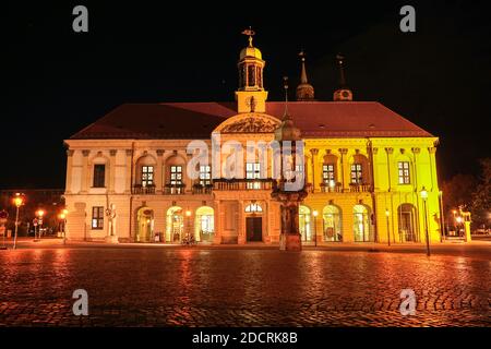 La mairie de Magdeburg, Allemagne Banque D'Images