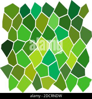 Tessellation, aléatoire, tuiles de mosaïque irrégulières, pierres, motif de pierre, arrière-plan - illustration vectorielle de stock, graphiques clip-art Illustration de Vecteur