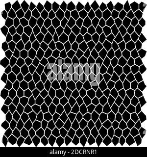 Tessellation, aléatoire, tuiles de mosaïque irrégulières, pierres, motif de pierre, arrière-plan - illustration vectorielle de stock, graphiques clip-art Illustration de Vecteur