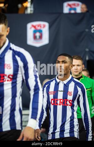 Aarhus, Danemark. 22 novembre 2020. Liens cadeaux de l'AGF vus pendant le match 3F Superliga entre le GF d'Aarhus et le FC Midtjylland au parc Ceres d'Aarhus. (Crédit photo : Gonzales photo/Alamy Live News Banque D'Images