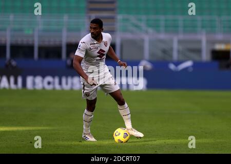 Gleison Bremer du Torino FC en action pendant la série A match entre le FC Internazionale et le Torino FC. Le FC Internazionale remporte 4-2 victoires sur le Torino FC. Banque D'Images