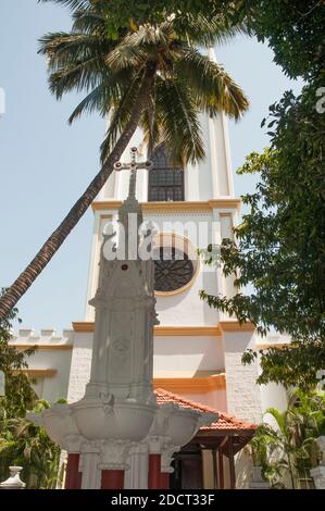 Église Saint-Thomas, Mumbai, Inde Banque D'Images