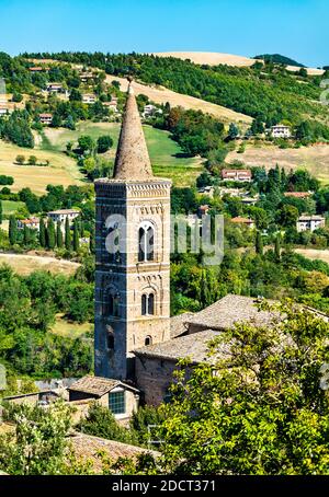 Couvent San Francesco à Urbino, Italie Banque D'Images