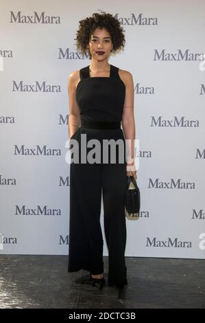 Distribuer - Alexandra Shipp participe au Max Mara Fashion Show pendant la semaine de la mode de Milan vêtements pour femmes automne hiver 2018-2019 qui s'est tenu à Milan, Italie le 22 février 2018 photo par via ABACAPRESS.COM Banque D'Images