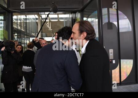 Merci pour l'invitation, la collection Louis Vuitton était exquise. Delphine  Arnault & Xavier Niel