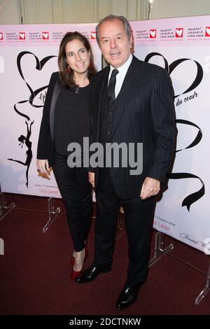 Christian Morin et sa femme bénédicte lors de la soirée de Gala du coeur de Mecenat Chirugie Cardiaque, salle Gaveau a Paris, France le 01 février 2018. Photo de Nasser Berzane/ABACAPRESS.COM Banque D'Images