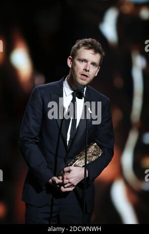 Antoine Reinartz lors de la 43e cérémonie annuelle des césarars du film, qui s'est tenue à la salle Pleyel à Paris, France, le 2 mars 2018. Photo de Berzane-Marechal-Wyters/ABACAPRESS.COM Banque D'Images