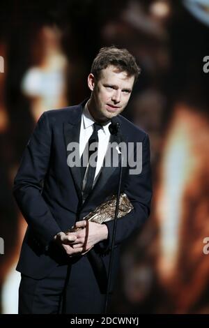 Antoine Reinartz lors de la 43e cérémonie annuelle des césarars du film, qui s'est tenue à la salle Pleyel à Paris, France, le 2 mars 2018. Photo de Berzane-Marechal-Wyters/ABACAPRESS.COM Banque D'Images