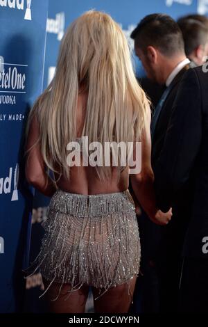 Britney Spears assiste à la 29e édition annuelle des GLAAD Media Awards à l'hôtel Beverly Hilton le 12 avril 2018 à Beverly Hills, Los Angeles, CA, Etats-Unis. Photo de Lionel Hahn/ABACAPRESS.COM Banque D'Images