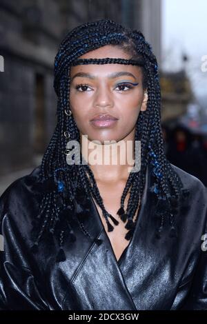 Selah Marley participe au salon Poiret dans le cadre de la semaine de la mode de Paris vêtements pour femmes automne/hiver 2018/2019 à Paris, France, le 04 mars 2018. Photo d'Aurore Marechal/ABACAPRESS.COM Banque D'Images