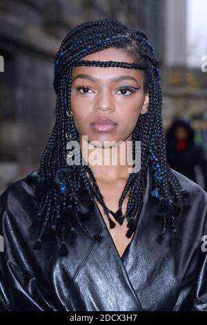 Selah Marley participe au salon Poiret dans le cadre de la semaine de la mode de Paris vêtements pour femmes automne/hiver 2018/2019 à Paris, France, le 04 mars 2018. Photo d'Aurore Marechal/ABACAPRESS.COM Banque D'Images
