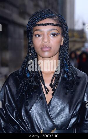 Selah Marley participe au salon Poiret dans le cadre de la semaine de la mode de Paris vêtements pour femmes automne/hiver 2018/2019 à Paris, France, le 04 mars 2018. Photo d'Aurore Marechal/ABACAPRESS.COM Banque D'Images