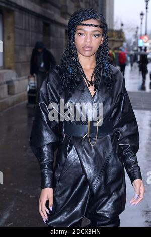 Selah Marley participe au salon Poiret dans le cadre de la semaine de la mode de Paris vêtements pour femmes automne/hiver 2018/2019 à Paris, France, le 04 mars 2018. Photo d'Aurore Marechal/ABACAPRESS.COM Banque D'Images