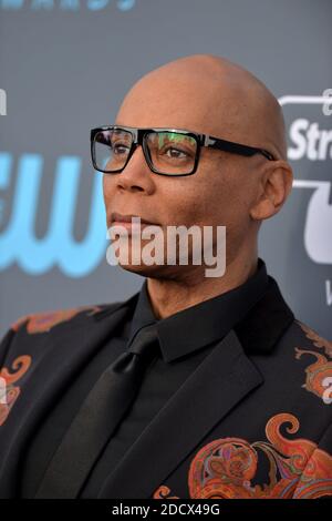 RuPaul assiste au 23e prix du choix des critiques annuels à Barker Hangar le 11 janvier 2018 à Santa Monica, Los Angeles, CA, États-Unis. Photo de Lionel Hahn/ABACAPRESS.COM Banque D'Images