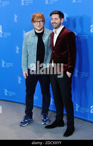 Ed Sheeran et Murray Cummings assistent au compositeur Photocall lors du 68e Festival international du film de Berlin (Berlinale) à Berlin, en Allemagne, le 23 février 2018. Photo d'Aurore Marechal/ABACAPRESS.COM Banque D'Images