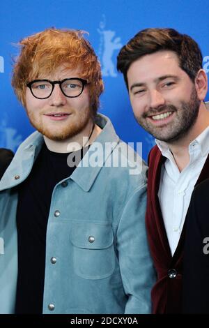 Ed Sheeran et Murray Cummings assistent au compositeur Photocall lors du 68e Festival international du film de Berlin (Berlinale) à Berlin, en Allemagne, le 23 février 2018. Photo d'Aurore Marechal/ABACAPRESS.COM Banque D'Images