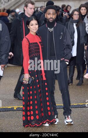 Jhene Aiko et Big Seanassiste au salon Dior Homme dans le cadre de la semaine de la mode Homme de Paris automne/hiver 2018-2019 le 20 janvier 2018 à Paris, France. Photo d'Aurore Marechal/ABACAPRESS.COM Banque D'Images