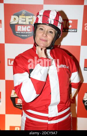 Maitena Biraben lors de l'hippodrome de Vincennes, a Vincennes, France, le 21 janvier 2018. Photo de Jerome Domine/ABACAPRESS.COM Banque D'Images