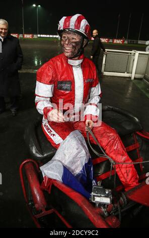 Maitena Biraben lors de l'hippodrome de Vincennes, a Vincennes, France, le 21 janvier 2018. Photo de Jerome Domine/ABACAPRESS.COM Banque D'Images