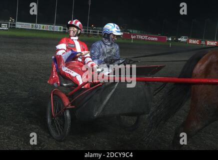 Maitena Biraben lors de l'hippodrome de Vincennes, a Vincennes, France, le 21 janvier 2018. Photo de Jerome Domine/ABACAPRESS.COM Banque D'Images