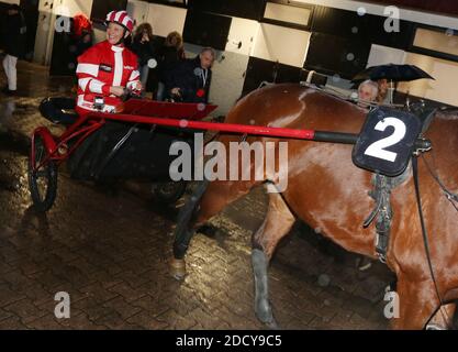 Maitena Biraben lors de l'hippodrome de Vincennes, a Vincennes, France, le 21 janvier 2018. Photo de Jerome Domine/ABACAPRESS.COM Banque D'Images