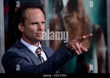 Walton Goggins assiste à la première de Warner Bros. Pictures 'Tomb Raider' au TCL Chinese Theater IMAX le 12 mars 2018 à Los Angeles, Californie. Photo de Lionel Hahn/AbacaPress.com Banque D'Images