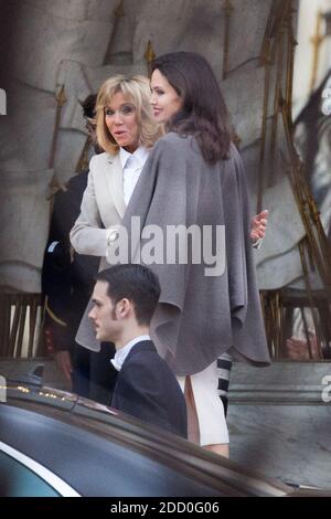 Angelina Jolie With Brigitte Macron January 30, 2018 – Star Style