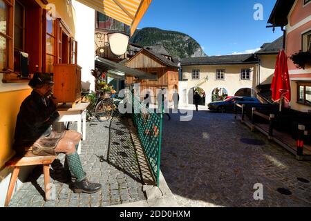 Impressions du beau centre-ville de Hallstatt en Autriche Banque D'Images