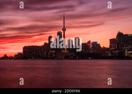 Toronto est la plus grande ville du Canada et la quatrième en importance en Amérique du Nord Banque D'Images