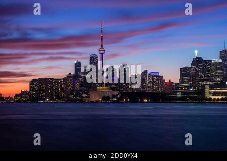 Toronto est la plus grande ville du Canada et la quatrième en importance en Amérique du Nord Banque D'Images