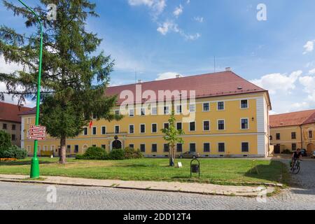 Jaromer (Jermer) : Forteresse de Josefov (Pevnost Josefov, Josefstadt ou Josephstadt), maisons en , Kralovehradecky, région de Hradec Kralove, Königgrätzer Reg Banque D'Images