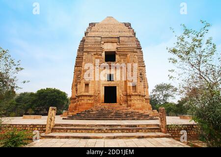 Telika Temple ou Teli ka Mandir est un temple hindou Situé dans le fort Gwalior dans l'état de Madhya Pradesh dans Inde Banque D'Images