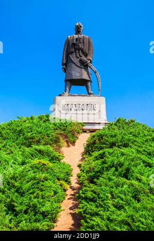 Karadjordje Petrovic ou le monument de Black George près de l'église de Cathédrale Saint-Sava dans la ville de Belgrade en Serbie Banque D'Images