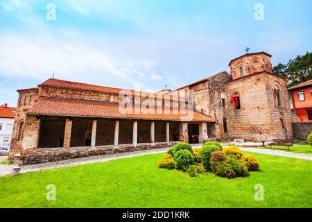 Église de Sainte-Sophie ou Crkva Sveta Sofija est un Église byzantine dans la ville d'Ohrid en Macédoine du Nord Banque D'Images