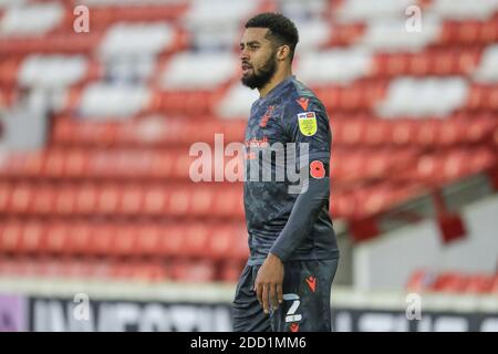 Cyrus Christie #2 de la forêt de Nottingham pendant le match Banque D'Images