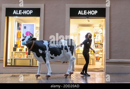 Malaga, Espagne. 23 novembre 2020: 23 novembre 2020 (Malaga) les restaurants et les bars sont tenus de fermer à 18:00 comme mesure préventive contre le Covid 19 ou coronavirus crédit: Lorenzo Carnero/ZUMA Wire/Alamy Live News Banque D'Images