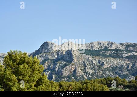 Serra de Tramuntana, Majorque, Iles Baléares, Espagne Banque D'Images