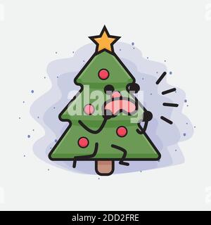 Illustration de l'icône de Noël Illustration de Vecteur
