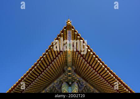 La Cité interdite - l'or dans les avant-pays Banque D'Images