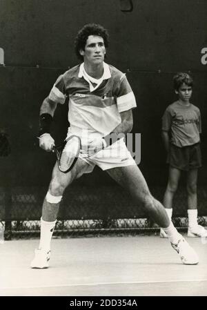 Brad Gilbert, joueur américain de tennis, années 1980 Banque D'Images