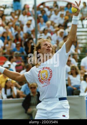 Joueur américain de tennis Vitas Gerulaitis, années 1990 Banque D'Images