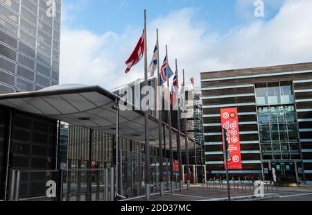 Berlin, Allemagne. 20 novembre 2020. Vue extérieure sur les ambassades nordiques de Berlin. Credit: Kira Hofmann/dpa-Zentralbild/ZB/dpa/Alay Live News Banque D'Images