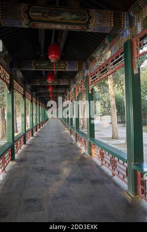 Le Palais d'été à la galerie de Pékin Banque D'Images